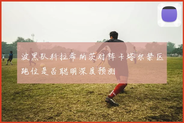 波黑队科拉希纳茨对阵卡塔尔禁区跑位是否聪明深度预测